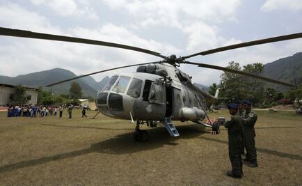 Confirman 6 muertos en desplome de helicóptero de Semar 