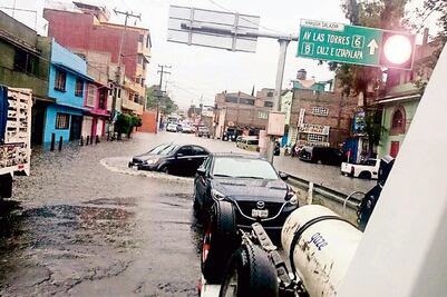 Emiten alerta de lluvias en Iztapalapa 