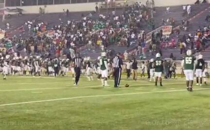 Deja 4 heridos tiroteo en partido de americano de preparatoria en Alabama