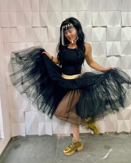 Y la peor vestida de la semana es… Maribel Guardia y su vestido de tul