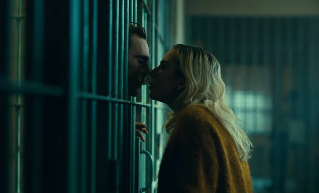 La cantante y actriz Lady Gaga da vida a Harley Quinn, la impredecible secuaz del Guasón. Foto: Warner