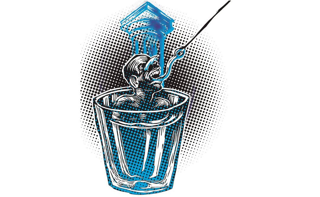 Lluvia de droga en el mar