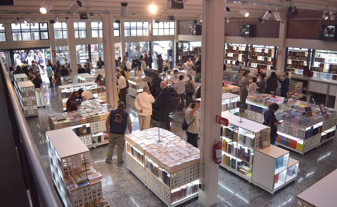 La librería Jaime García Terrés hoy fue reinaugurada. Foto: cortesía