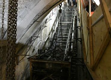 Sustituyen escalera eléctrica con 30 años de antigüedad en estación Tacubaya del Metro CDMX