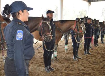 Muere oficial en instalaciones de la Policía Montada en Iztapalapa