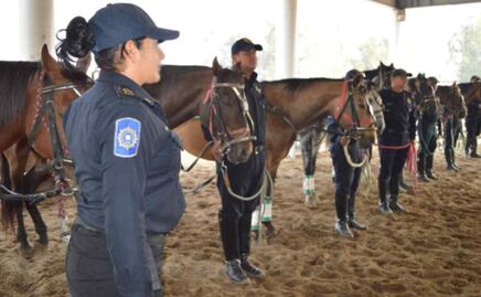 Muere oficial en instalaciones de la Policía Montada en Iztapalapa