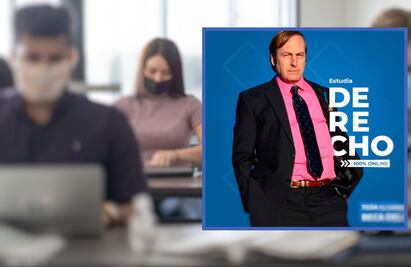 ¿Estudiar derecho y litigar como Saul Goodman? Se viraliza publicidad de universidad privada por esta razón 