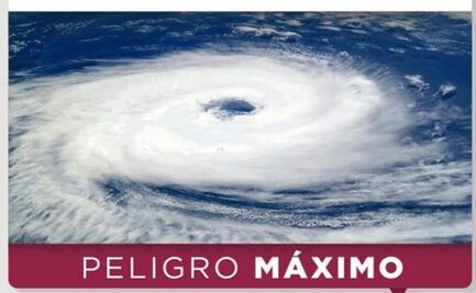 Emiten alerta roja por huracán "Delta" en zona norte de Quintana Roo