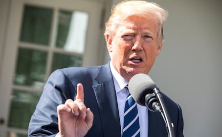 Trump dice que hay buena relación con México, pero insiste en muro