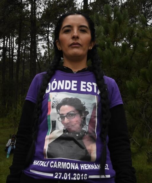 Llanto, una oración y un cráneo en el Ajusco