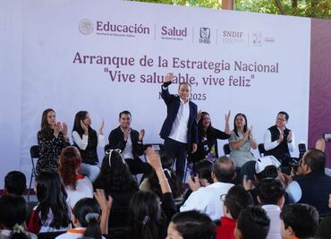 Gobernador de Sonora pone en marcha programa “Vive Saludable, Vive Feliz”; buscan escuelas con alumnos sanos