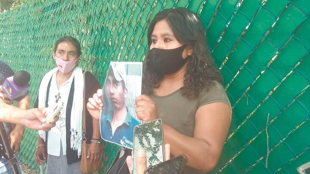 Dulce Huesca declaró que teme que se implique a su esposo Juan Pablo en el feminicidio de Ayelin. Foto: Arturo de Dios Palma. EL UNIVERSAL