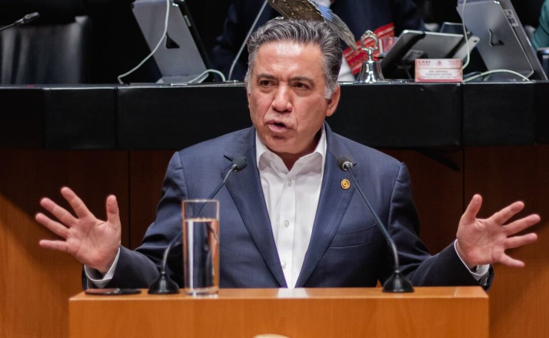 Enrique Inzunza Cázarez, senador de Morena que fue acusado en EU de presuntamente pactar con el crimen organizado en Sinaloa. Foto: Especial