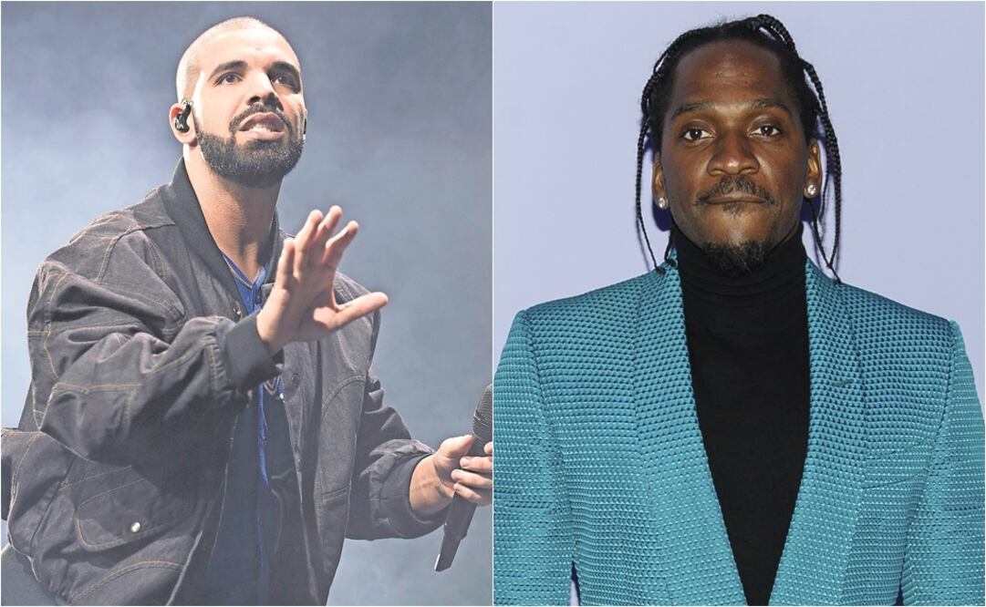 Pelea entre Drake y Pusha T. FOTO: Archivo
