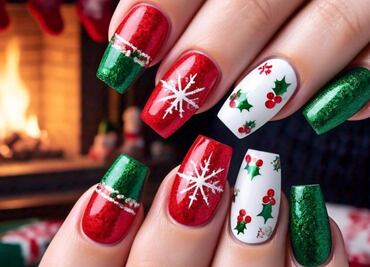 Los 5 colores de uñas que iluminarán la Navidad 2024