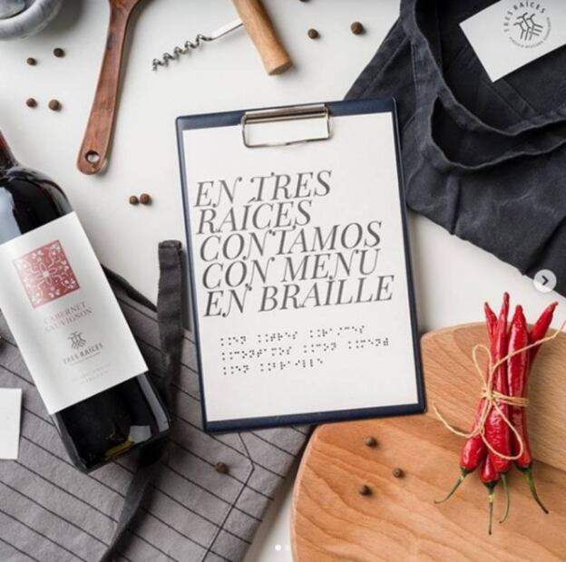 Etiquetado en braile para el vino mexicano