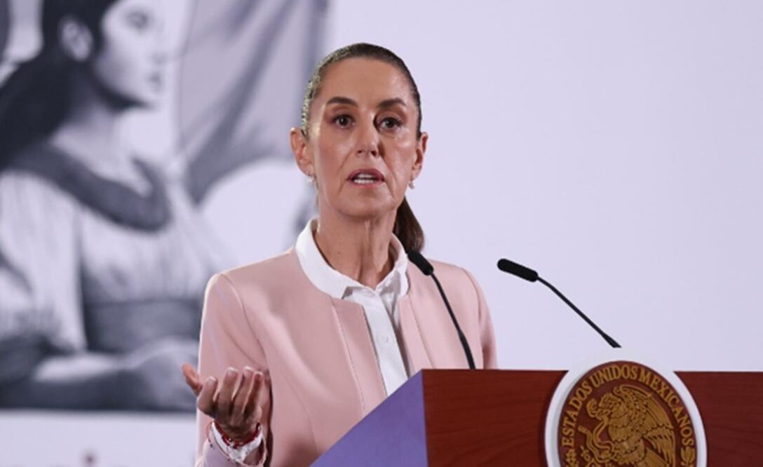 Conferencia mañanera de Claudia Sheinbaum del 13 de noviembre, desde Palacio Nacional. Foto: Diego Simón Sánchez|EL UNIVERSAL