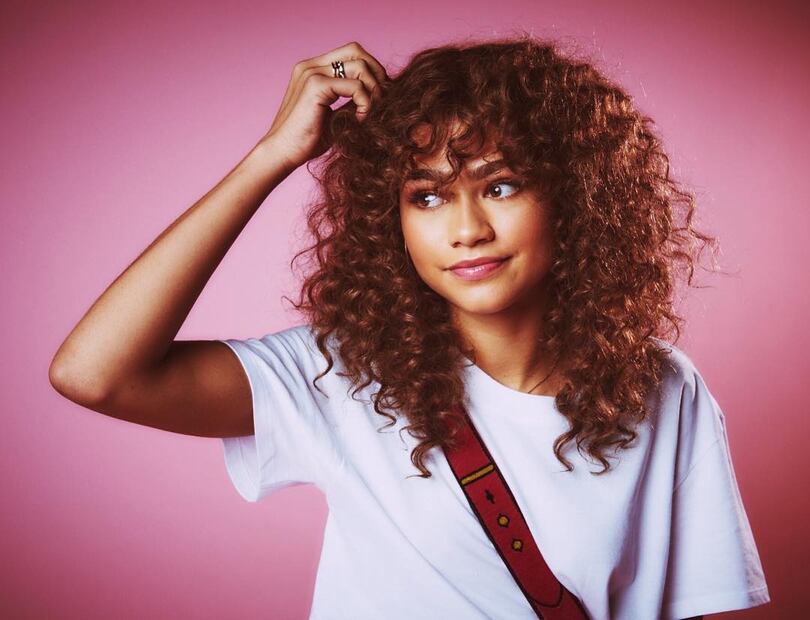 Corte Shaggy de Zendaya. Foto: instagram @zendaya