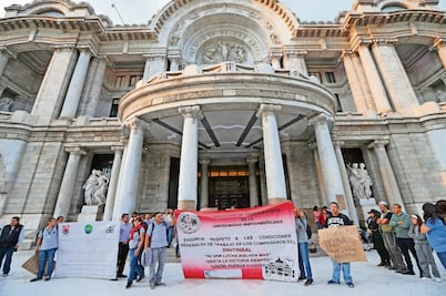 Sindicato del INBA mantendrá manifestaciones si no hay diálogo