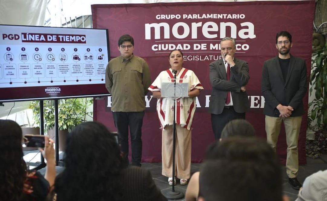 “No sabemos” cuando llegará el Plan General de Desarrollo al Congreso de la CDMX, asegura Xóchitl Bravo. Foto: Especial