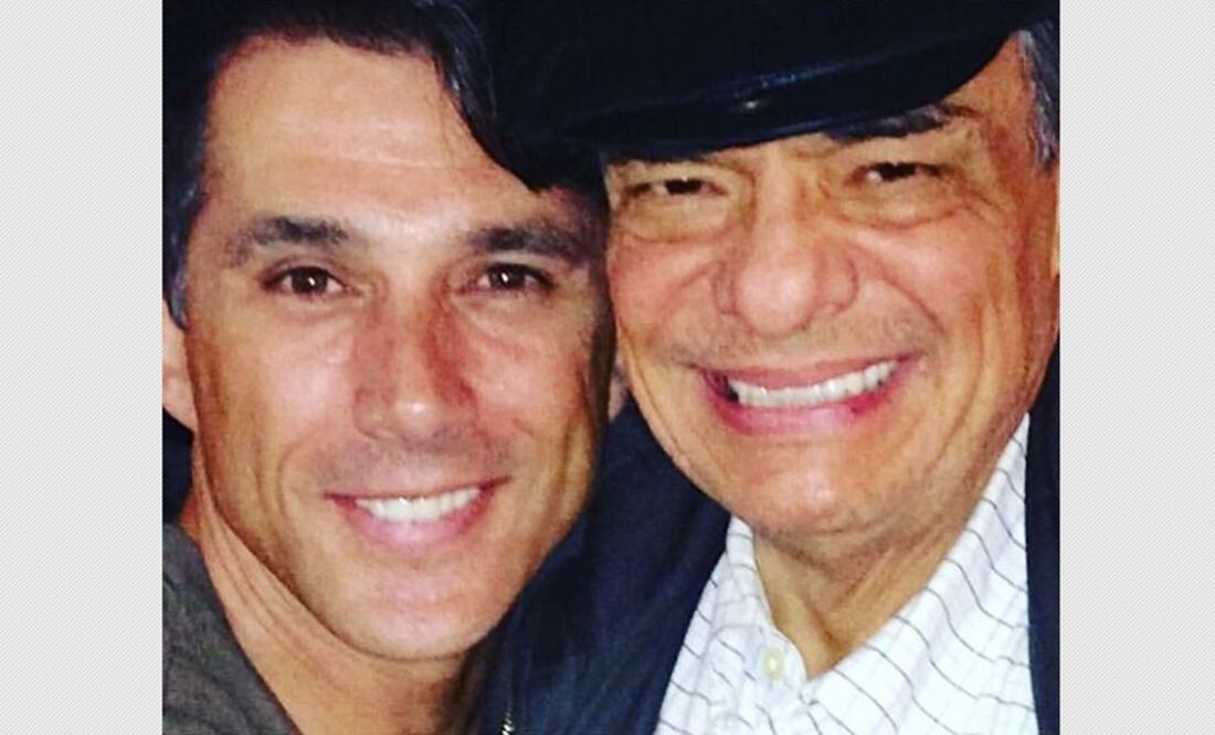 Sergio Mayer y José José. Foto: Instagram