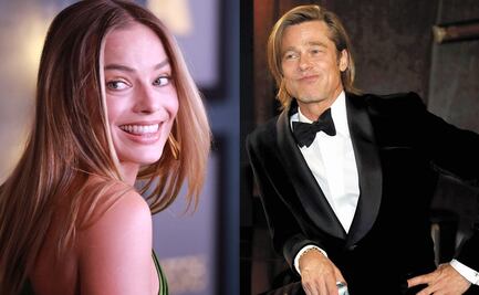 Margot Robbie y la trampa a la que recurrió para poder besar a Brad Pitt en una película