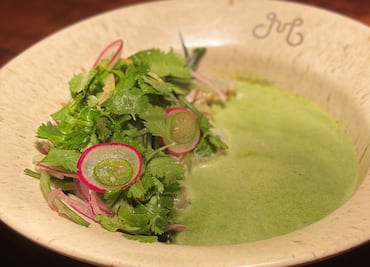 Prepara un rico aguachile verde al estilo Micaela Mar y Leña