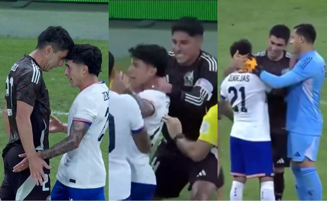 Malagón y Angulo se disculpan con Alejandro Zendejas tras el conato de bronca con Edson Álvarez