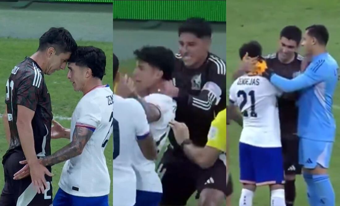 Malagón y Angulo se disculpan con Alejandro Zendejas tras el conato de bronca con Edson Álvarez