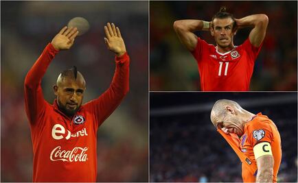 Robben, Vidal, Bale... las estrellas que no jugarán el Mundial