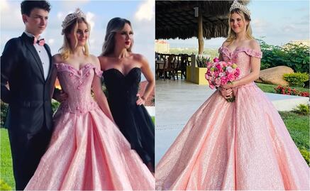Michelle Vieth festejó los XV años de su hija; Mitzy diseñó el vestido y Raquel Bigorra fue la madrina