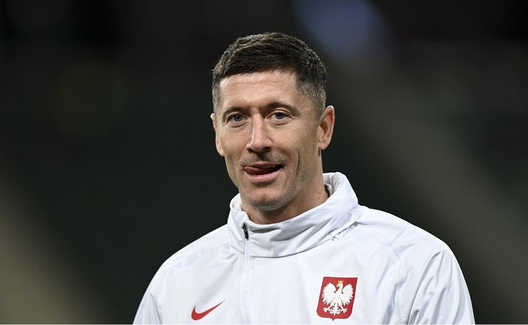 Lewandowski en Qatar / FOTO: AP