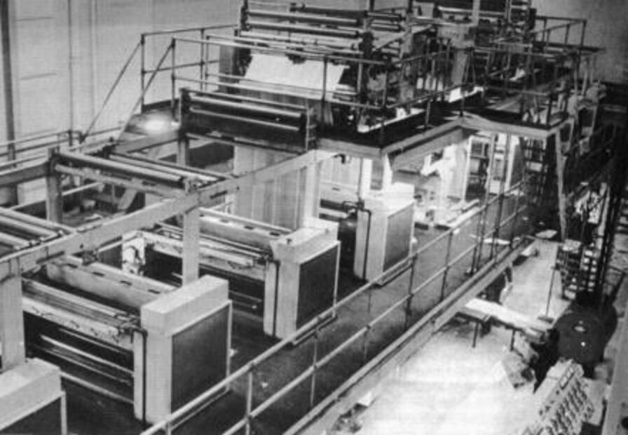 Las rotativas, el corazón de El Gran Diario de México