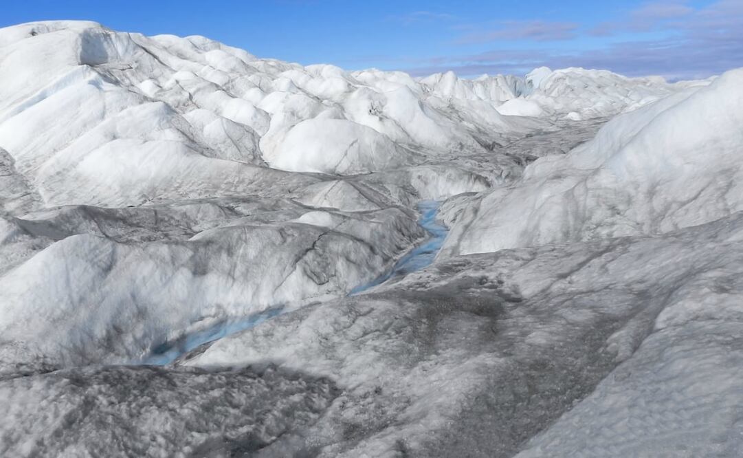 La Capa de Hielo de Groenlandia puede alcanzar un grosor de tres kilómetros. En esta región se registró la temperatura más baja del Hemisferio Norte. Foto: iStock