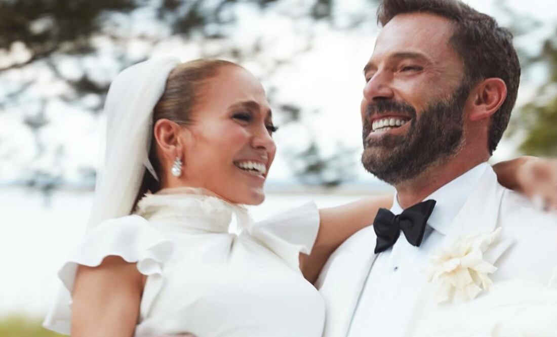 Jennifer Lopez y Ben Affleck se casaron en 2021, luego de casi 20 años de haber roto su primer compromiso.
Foto: Instagram