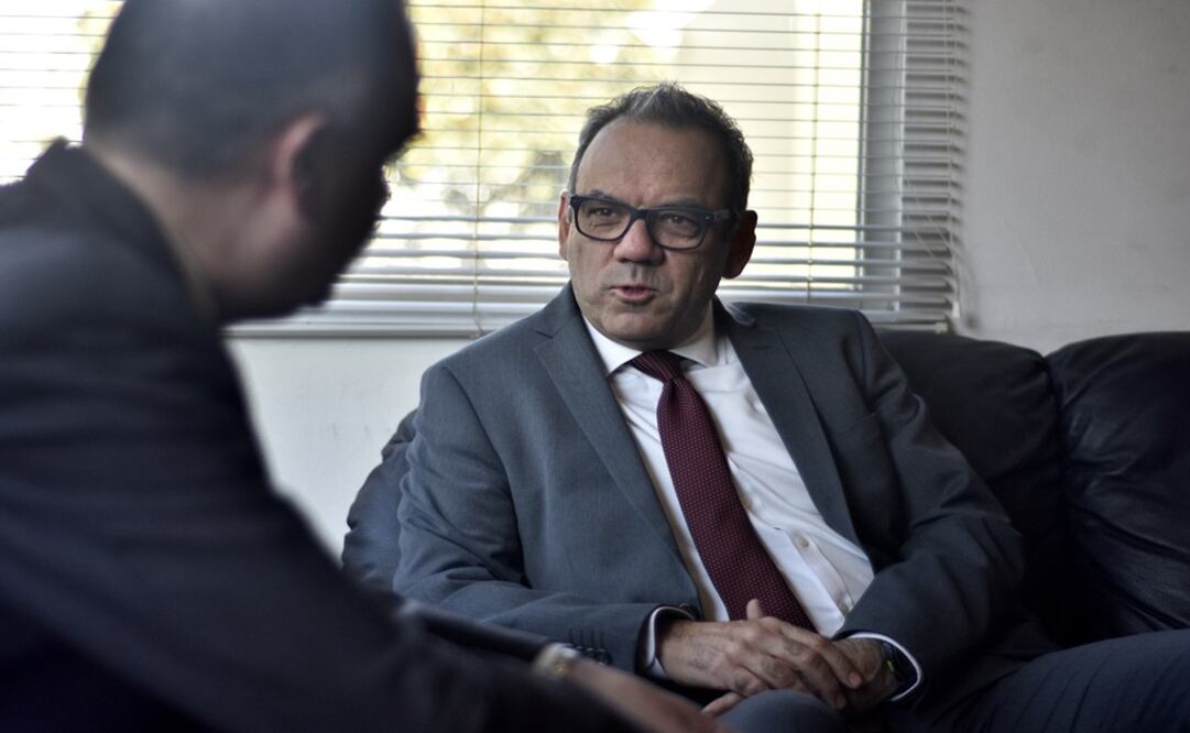 The Republic of Turkey’s Ambassador to Mexico, Tahsin Timur Söylemez - Photo: Alonso Romero/EL UNIVERSAL