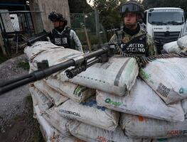 Todo Uruapan luce blindado, tal como Manzo quería; habitantes exigen seguridad para Grecia Quiroz