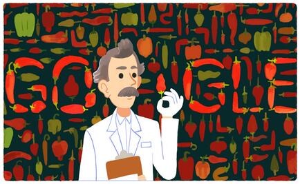 Google rinde un homenaje “picante” a Wilbur Scoville