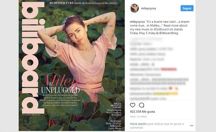 Miley Cyrus se aleja de la mariguana y el alcohol