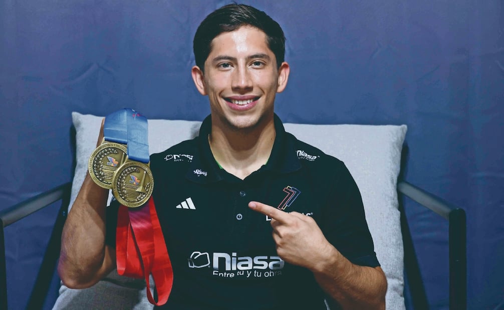 Entrevista con el clavadista Randal Willars, medallista en los juegos centroamericanos. Foto: Diego Simón Sánchez/ EL UNIVERSAL