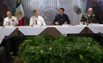 Osorio Chong encabeza reunión sobre seguridad en BC