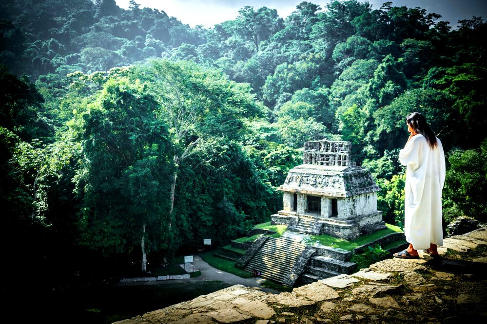 En Chiapas, convive con lacandones. (Foto: Cortesía Atlas Unbound)