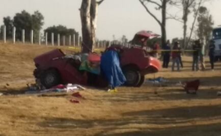 Accidente en la autopista México-Pachuca deja tres personas muertas