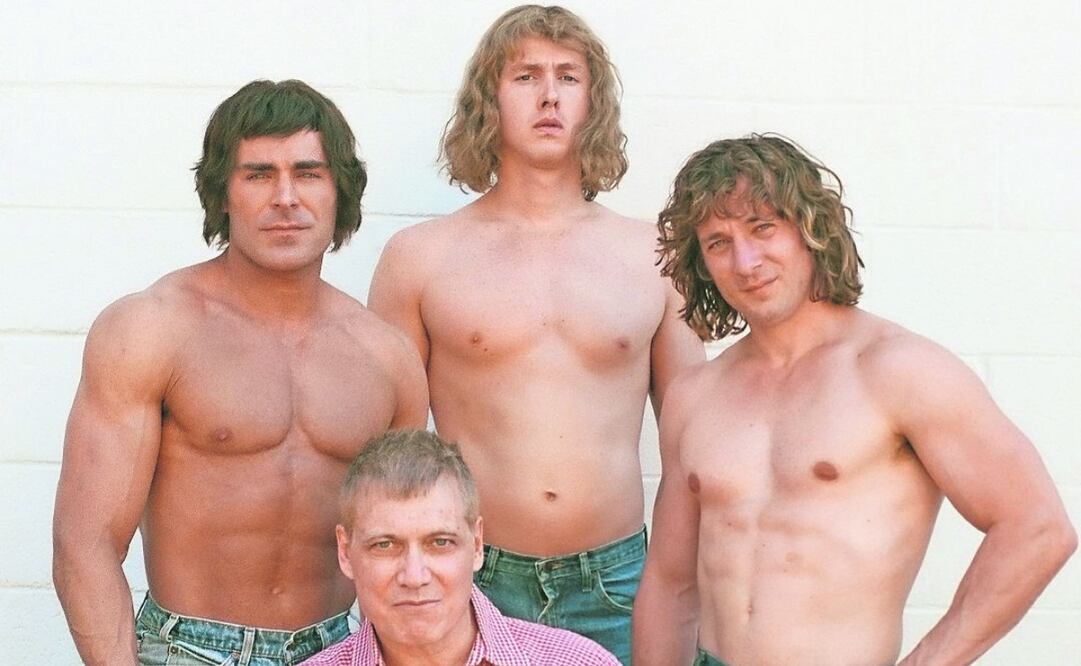 El filme sigue a la familia de luchadores Von Erich: Kevin (Zac, izq), David (Harris Dickinson, centro) y Kerry (Jeremy Allen White, der). Foto: Zima Entertainment