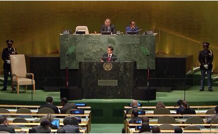 Protección mundial a migrantes debe surgir de la ONU: EPN