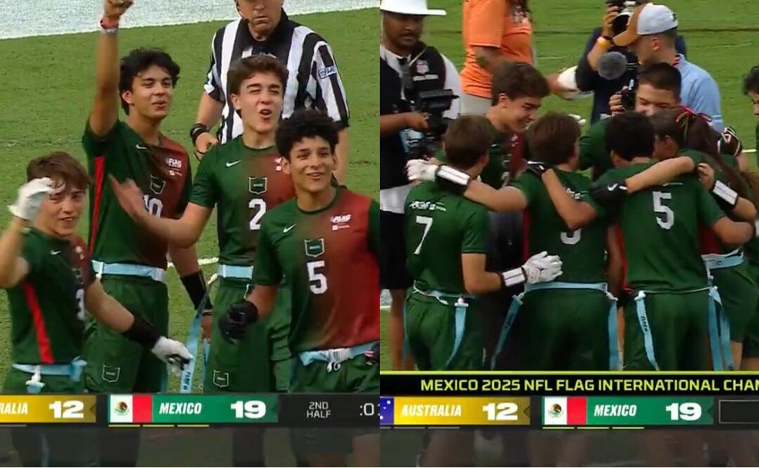 México venció 19-12 a Australia para hacerse con la edición 2025 del International Flag Championship | FOTO: Especial
