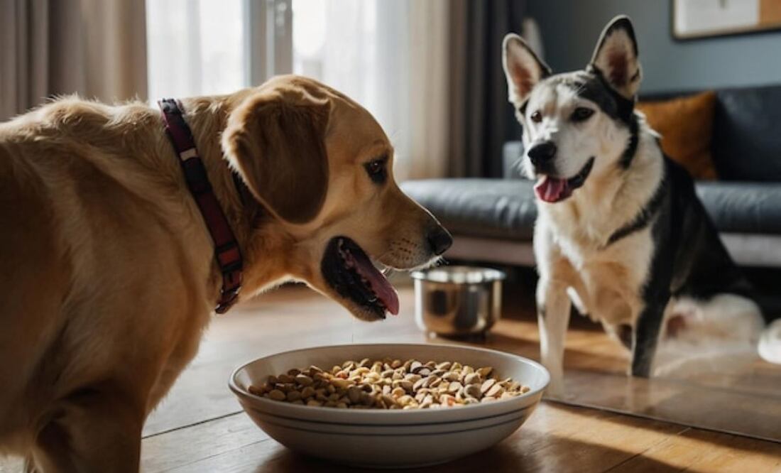 Los perros pueden comer garbanzos, pero no deben ser la base de su dieta. Fuente: Freepik.