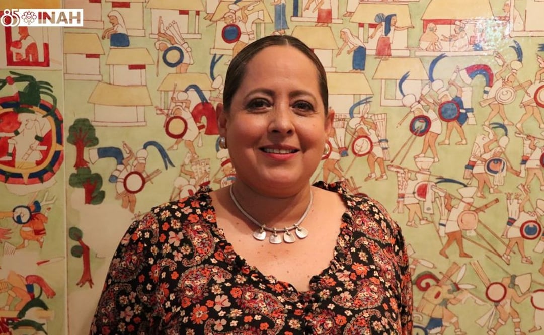 La arqueóloga María Guadalupe Espinosa Rodríguez. Foto: INAH.