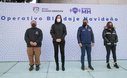 Por fiestas decembrinas, da inicio operativo Blindaje Navideño en Miguel Hidalgo y Álvaro Obregón