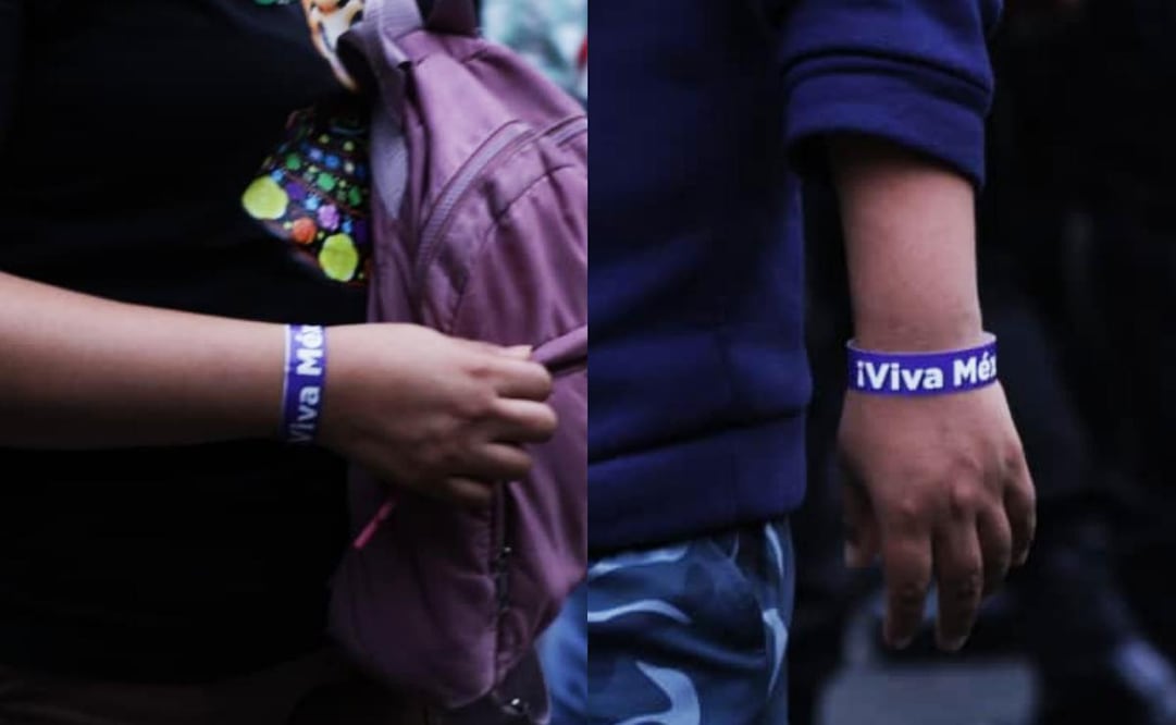 Brazalete de preferencia para acceso al Zócalo de la Ciudad de México (15/09/2026) Foto: Fernanda Rojas / EL UNIVERSAL